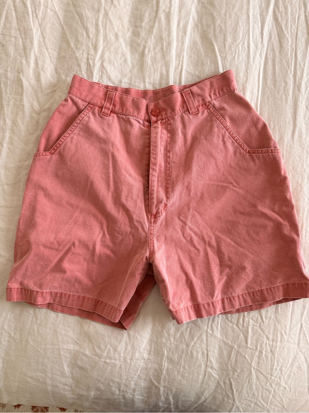 Vintage Murray’s Tog Shop Nantucket Red High-Waist Cotton Shorts